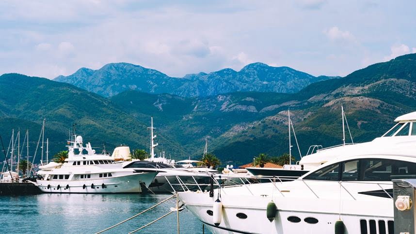 Yachts in Tivat