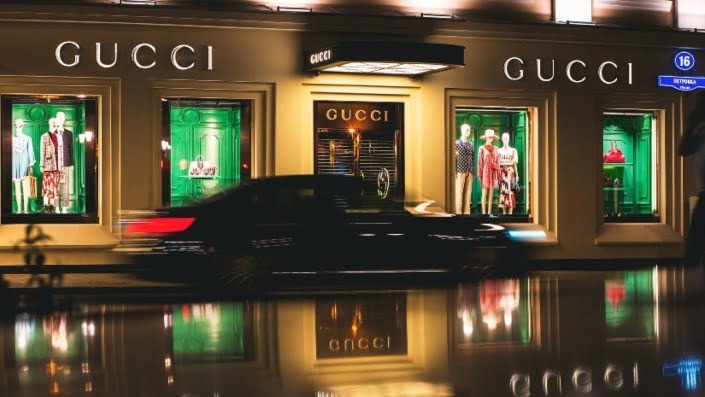 Gucci brand store