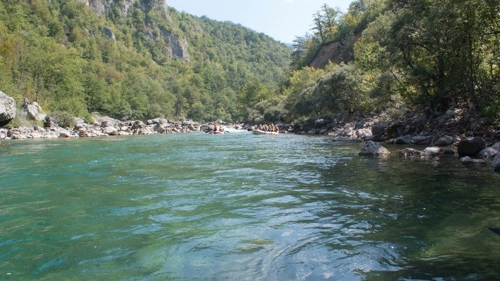 River tara near biogradska gora
